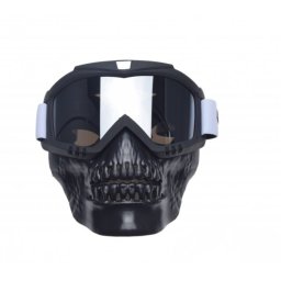 Masca cu ochelari tip schelet moto atv