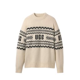 UGG Pulover Kaelan Uggisle Sweater 1171483 E20M cream multi
