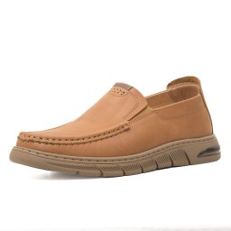Pantofi barbati din piele naturala, Battisto Lascari, 2025-L1, camel