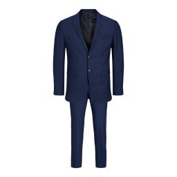 JACK & JONES Sacou 'Solaris' albastru închis