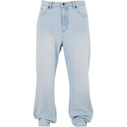 Karl Kani Jeans albastru deschis / alb