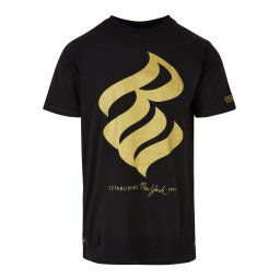 ROCAWEAR Tricou galben auriu / negru