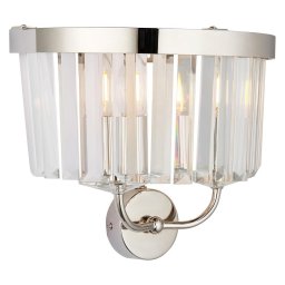 Endon 106448 - Aplica de perete CHESTERFIELD 2xE14/6W/230V, crom lucios