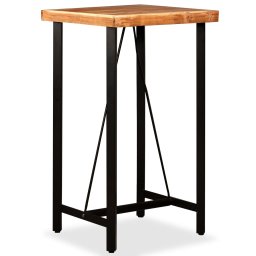 Masa de bar, lemn masiv de acacia, 60 x 60 x 107 cm GartenMobel Dekor