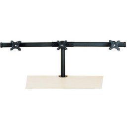 Suport pentru 3 x monitor LCD VESA 75/100 prindere masa, Value 17.99.1136