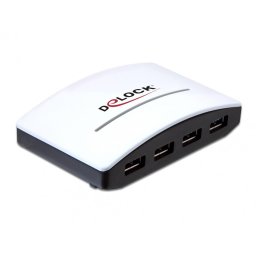Hub USB 3.0 4 porturi cu alimentare, Delock 61762