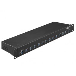 Hub industrial 19" 13 porturi USB 3.1-A Gen 1, Delock 64039