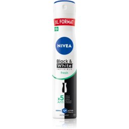 NIVEA Black & White Invisible Fresh spray anti-perspirant pentru femei 200 ml
