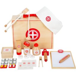 Small foot Wooden Doctor’s Kit set de jucării din lemn 3 y+ 24 buc