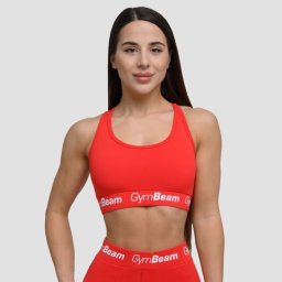 GymBeam Sutien sport Simple Rouge Red XL