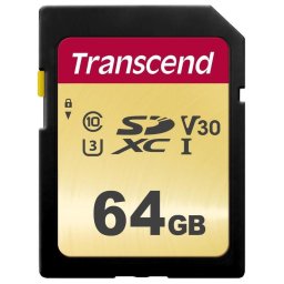 Card memorie SDXC SDC500S 64GB CL10 UHS-I U3 Up to 95MB/S