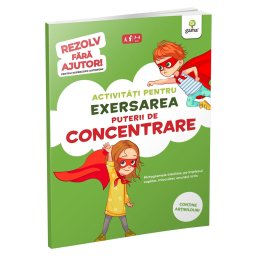 Activitati pentru exersarea puterii de concentrare • 3-5 ani