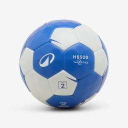 Minge de handbal fără rășină mărimea 2 - Waxfree Ultragrip Albastru-Alb