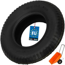 Anvelopă pentru roabă cărucior 2-pânză 39 cm