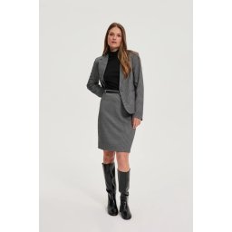 Marisse WOMEN'S SKIRT Z-SC-4801 GREY