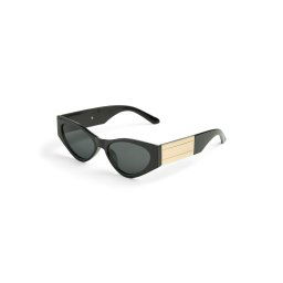 PIECES Ochelari de soare 'PCLOUISA' auriu / negru