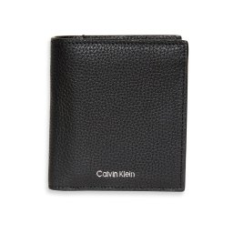 Calvin Klein Portofel negru / argintiu