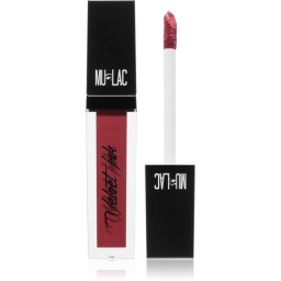 Mulac Cosmetics Velvet Ink ruj de buze lichid, mat și de lungă durată culoare Secret Love 5 ml