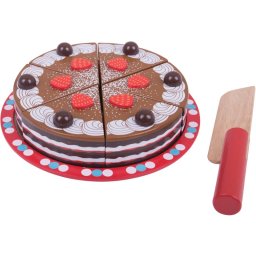 Bigjigs Toys Chocolate Cake jucărie cu activități 3y+ 1 buc
