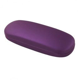 Toc solid pentru ochelari de citit, dimensiuni 16,5 cm x 6 cm x 3,5 cm, Gonga® Mov