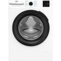 Masina de spalat rufe Masina de spalat rufe Beko BM3WFSU38413WB, 8 Kg, 1400 RPM, Clasa A, SteamCure, Recycled Tub, ProSmart Inverter Motor, AddXtra, WaterMode, ColdWash, Alb