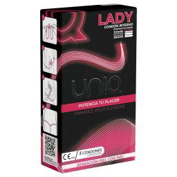 Uniq Lady - prezervative pentru femei (3buc)