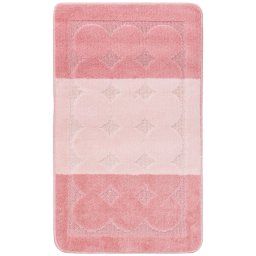 Set 2 Covorase Baie Edremit 2580, Marimi 50 x 80 40 x 50 cm, Roz, Antiderapant, Antialergic, Polipropilena