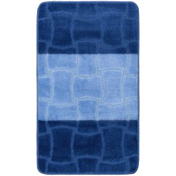 Set 2 Covorase Baie Sariyer 2582, Marimi 50 x 80 40 x 50 cm, Albastru, Antialergic, Polipropilena