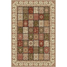 Covor Lotos 1518-110, Marime 80 x 150 cm, Crem, Inaltime Fir 8 mm, Antialergic, Polipropilena, Living, Dormitor, Sufragerie, Birou