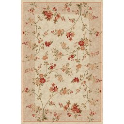 Covor Lotos 551-100, Marime 160 x 230 cm, Crem, Inaltime Fir 8 mm, Antialergic, Polipropilena, Living, Dormitor, Sufragerie, Birou