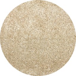 Covor Rotund Fantasy 12500-80, Marime 67 x 67 cm, Bej, Inaltime Fir 30 mm, Antialergic, Polipropilena, Living, Dormitor, Sufragerie, Birou