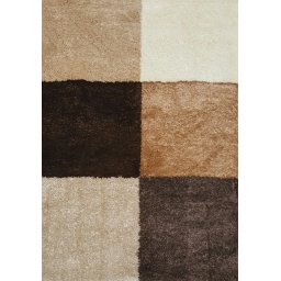 Covor Fantasy 12518-19, Marime 120 x 170 cm, Bej, Maro, Inaltime Fir 30 mm, Antialergic, Polipropilena, Living, Dormitor, Sufragerie, Birou