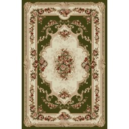 Covor Lotos 574-310, Marime 200 x 300 cm, Verde, Inaltime Fir 8 mm, Antialergic, Polipropilena, Living, Dormitor, Sufragerie, Birou