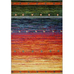 Covor Country 11130-130, Marime 120 x 170 cm, Multicolor, Inaltime Fir 9 mm, Antialergic, Polipropilena, Living, Dormitor, Sufragerie, Birou