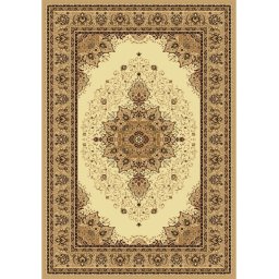 Covor Lotos 15037-100, Marime 200 x 300 cm, Bej, Inaltime Fir 8 mm, Antialergic, Polipropilena, Living, Dormitor, Sufragerie, Birou