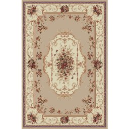 Covor Lotos 507-100, Marime 250 x 350 cm, Crem, Inaltime Fir 8 mm, Antialergic, Polipropilena, Living, Dormitor, Sufragerie, Birou