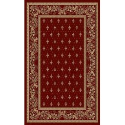 Covor Bisericesc Lotos 15033-210, Marime 250 x 350 cm, Grena, Rosu, Inaltime Fir 8 mm, Antialergic, Polipropilena, Manastire, Biserica, Altar, Naos, Pronaos, Capela, Chilie, Hol, Birou
