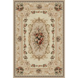 Covor Lotos 535-106, Marime 250 x 350 cm, Bej, Crem, Inaltime Fir 8 mm, Antialergic, Polipropilena, Living, Dormitor, Sufragerie, Birou