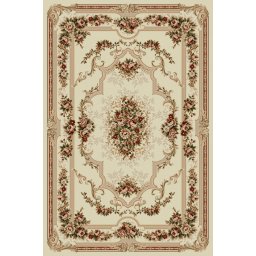 Covor Lotos 574-100, Marime 250 x 400 cm, Bej, Crem, Inaltime Fir 8 mm, Antialergic, Polipropilena, Living, Dormitor, Sufragerie, Birou