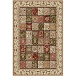 Covor Lotos 1518-110, Marime 250 x 350 cm, Crem, Inaltime Fir 8 mm, Antialergic, Polipropilena, Living, Dormitor, Sufragerie, Birou