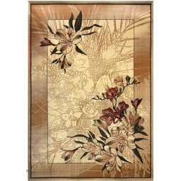 Covor Lotos 1563-100, Marime 200 x 300 cm, Bej, Crem, Inaltime Fir 8 mm, Antialergic, Polipropilena, Living, Dormitor, Sufragerie, Birou