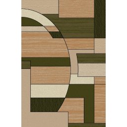 Covor Lotos 538-836, Marime 250 x 350 cm, Verde, Inaltime Fir 8 mm, Antialergic, Polipropilena, Living, Dormitor, Sufragerie, Birou