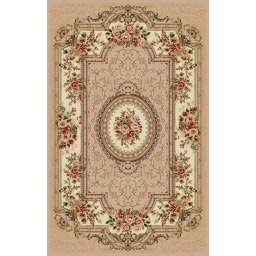Covor Lotos 571-110, Marime 250 x 350 cm, Bej, Inaltime Fir 8 mm, Antialergic, Polipropilena, Living, Dormitor, Sufragerie, Birou