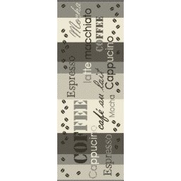 Covor Bucatarie Tip Iuta, Model Flex 19052-08, Marime 133 x 190 cm, Gri, Antiderapant, Antialergic, Polipropilena, Living, Dormitor, Sufragerie, Birou