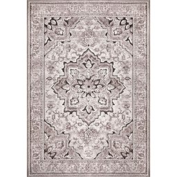 Covor Fashion 32003-110, Marime 60 x 130 cm, Maro, Inaltime Fir 12 mm, Antialergic, Polipropilena, Living, Dormitor, Sufragerie, Birou