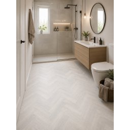 Linoleum Rezidential Antiderapant Clasa 21, Belgia, Mayfair 009S, Suport Spuma, Grosime 2.3 mm, Imitatie Parchet, Crem, Gri, PVC, Latime 2m, Marime 200 x 1000 cm