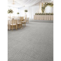 Mocheta tip Gazon Artificial Flat 7, Inaltime Fir 7 mm, Latime 2m, Marime 200 x 800 cm, Gri, Antialergic, Polipropilena, Curte, Terasa, Balcon, Piscina, Loc de Joaca, Corturi, Evenimente