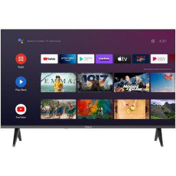 Televizor Tesla Android TV 11, DLED 40E635BFS, 101 cm, FHDDVB-T/T2/C/S/S2, 300 cd/m2, VESA 200x200mm