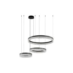 Candelabru din cristal cu LED reglabil, suspendat pe cablu THALIA LED/120W/230V 3000-6000K + telecomandă