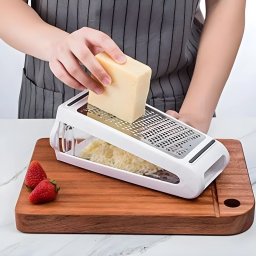 Razatoare dubla cu recipient colector
